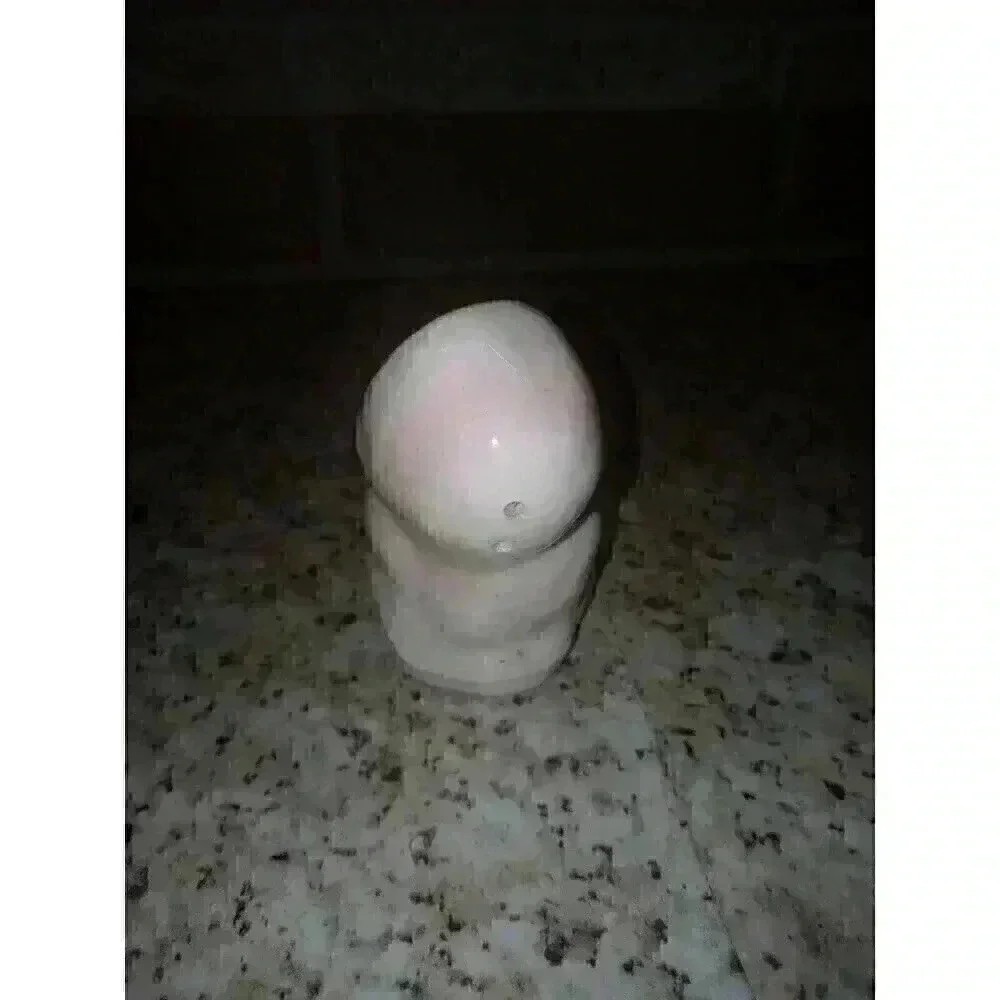Vintage Salt Shaker With Woman Holding Jar Made In Japan
